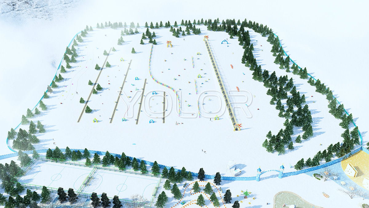 冰雪主题乐园设计效果