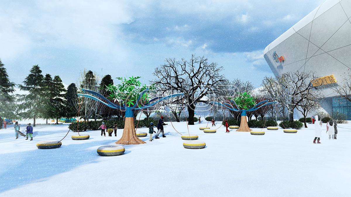 冰雪主题乐园设计效果