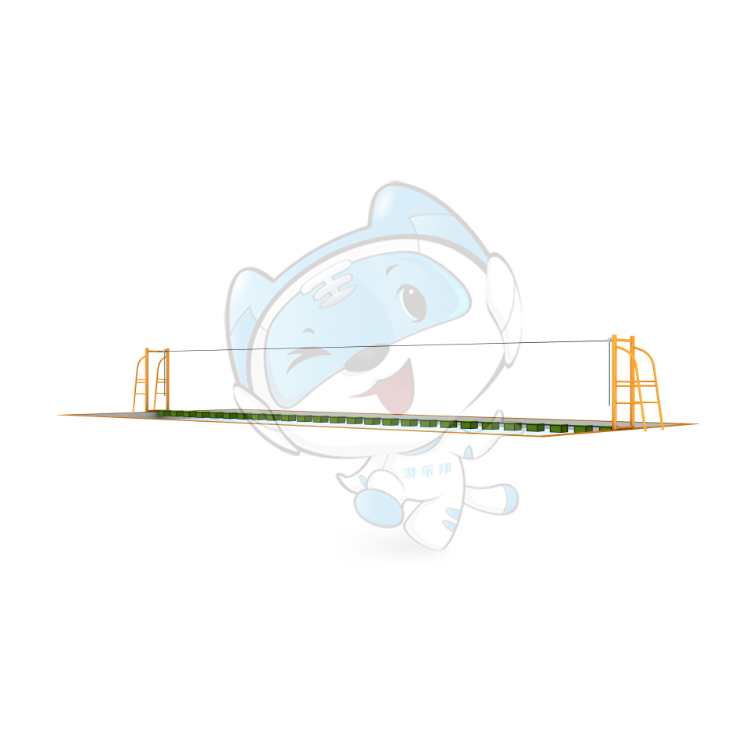 [平行类]拉绳浮块桥