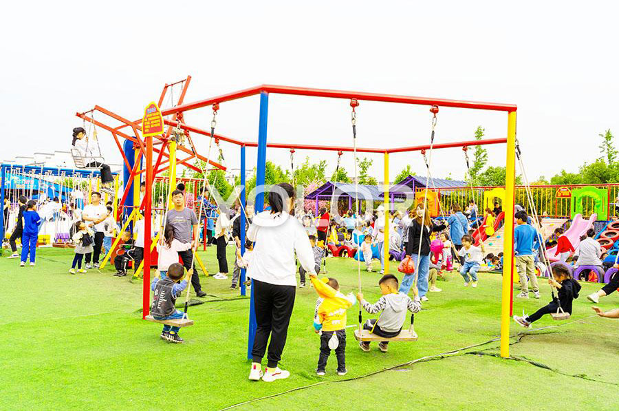 无动力乐园厂家游乐邦分享 户外儿童游乐场地该怎么设计？